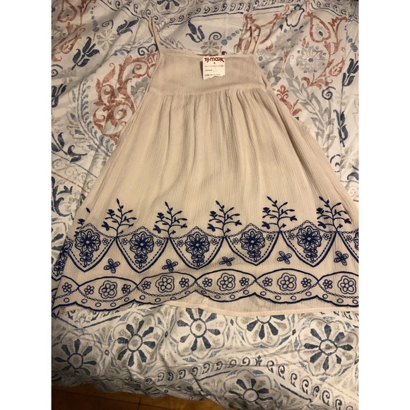 Marshalls Tops - Babydoll Embroidered Blouse